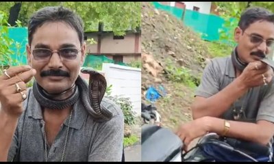 ಉರಗ ರಕ್ಷಕ ಹಾವು ಕಡಿತದಿಂದ ಸಾವು; ಇಬ್ಬರು ಮಕ್ಕಳು ಅನಾಥ