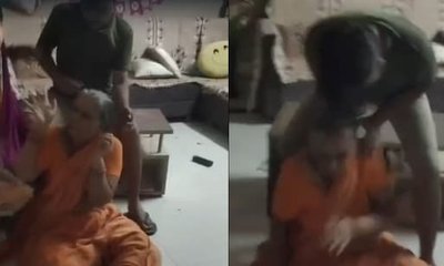 ಛೇ ಎಂಥಾ ಕಟುಕ ಮಗ; ತಾಯಿ ಮೇಲೆ ಅಮಾನುಷ ಹಲ್ಲೆ