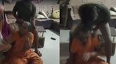 ಛೇ ಎಂಥಾ ಕಟುಕ ಮಗ; ತಾಯಿ ಮೇಲೆ ಅಮಾನುಷ ಹಲ್ಲೆ