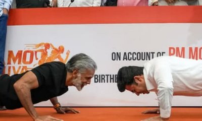 ನಮೋ ಯುವ ರನ್ ಉದ್ಘಾಟನೆ