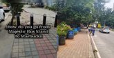 ಬೆಂಗಳೂರಿನಲ್ಲಿ ಪಾದಚಾರಿ ಮಾರ್ಗ ಸ್ವಚ್ಛಗೊಳಿಸಿದ BBMP
