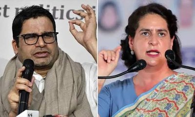 ಪ್ರಶಾಂತ್ ಕಿಶೋರ್ ಜತೆ ಪ್ರಿಯಾಂಕಾ ಗಾಂಧಿ ಮಾತುಕತೆ