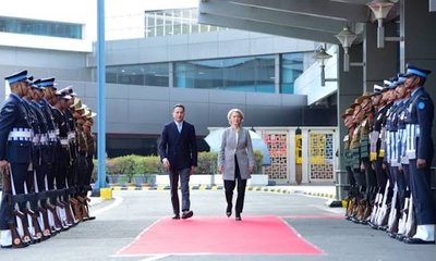 ಭಾರತಕ್ಕೆ ಯೂರೋಪಿಯನ್ ಯೂನಿಯನ್ ಕಮಿಷನ್‌ ಅಧ್ಯಕ್ಷೆ ಭೇಟಿ