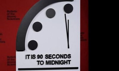 ಮಧ್ಯರಾತ್ರಿಯ ಹತ್ತಿರಕ್ಕೆ ಬಂದ ಡೂಮ್ಸ್‌ಡೇ ಗಡಿಯಾರ