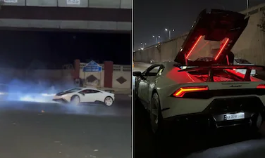 ಅಪಾಯಕಾರಿ ಸ್ಟಂಟ್: ಕಾರು ಚಾಲಕನ ವಿರುದ್ಧ ಪ್ರಕರಣ ದಾಖಲು