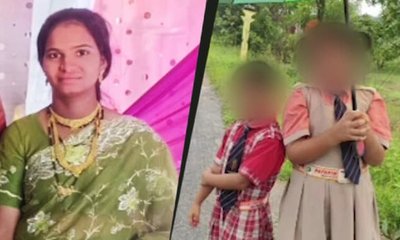 ಗರ್ಭಿಣಿ ಪತ್ನಿ, ಮಕ್ಕಳನ್ನು ಕೊಂದ ಪಾಪಿ ಪತಿ