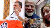 ‘ಮೆಲೊಡಿ’ ಚಾಕೊಲೇಟ್‌ ಹಂಚಿದ ಮೋದಿ ವಿರುದ್ಧ ರಾಹುಲ್ ಕಿಡಿ