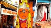 ಉಜ್ಜಯಿನಿಯಲ್ಲಿ ಜೆಸಿಬಿ, ಕ್ರೇನ್‌ಗೂ ಕದಲದ ಹನುಮಾನ್‌ ವಿಗ್ರಹ