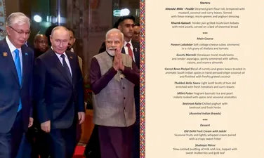 ಬ್ರಿಕ್ಸ್‌ ನಾಯಕರ ಗಾಲಾ ಡಿನ್ನರ್‌ನಲ್ಲಿ ವಿಶೇಷ ಖಾದ್ಯಗಳು