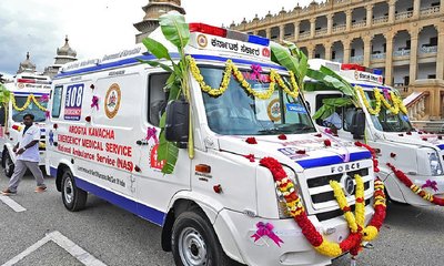 ಇನ್ನುಮುಂದೆ ರಾಜ್ಯ ಸರ್ಕಾರದಿಂದಲೇ 108 ಆಂಬ್ಯುಲೆನ್ಸ್‌ ನಿರ್ವಹಣೆ