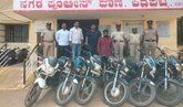 ಸಿಕ್ಕಿಬಿದ್ದ ವಾಹನ ಕಳ್ಳ ಕಳುವಾಗಿದ್ದ ೫ ವಾಹನಗಳ ಜಪ್ತಿ....