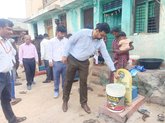 ಸಿಇಒ ಡಾ.ನವೀನ್ ಭಟ್.ವೈ ಅವರಿಂದ ಜೆಜೆಎಂ ಕಾಮಗಾರಿ ವೀಕ್ಷಣೆ