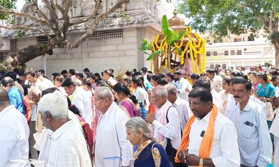 ಕೈವಾರದಲ್ಲಿ ಹುಣ್ಣಿಮೆ ಪೂಜೆ, ರಥೋತ್ಸವ
