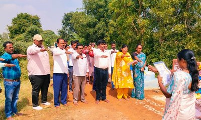 ಅಮೃತ ಸರೋವರ ದಂಡೆಯ ಮೇಲೆ ಸಂವಿಧಾನ ದಿನಾಚರಣೆ