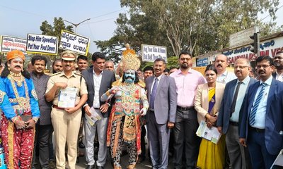 ಜನವರಿ ತಿಂಗಳು ಪೂರ್ತಿ ಜಿಲ್ಲಾದ್ಯಂತ ರಸ್ತೆ ಸುರಕ್ಷತಾ ಅರಿವು ಕಾರ್ಯಕ್ರಮ