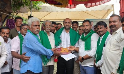 ಕೆಐಎಡಿಬಿ ಭೂಸ್ವಾಧೀನ ಹೋರಾಟಕ್ಕೆ ತಾತ್ಕಾಲಿಕ ತೆರೆ