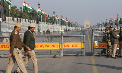 ಗಣರಾಜ್ಯೋತ್ಸವಕ್ಕೆ ಸಿದ್ಧವಾದ  ಕರ್ತವ್ಯಪಥ; ಮಿಲಿಟರಿ ಶಕ್ತಿ ಅನಾವರಣ