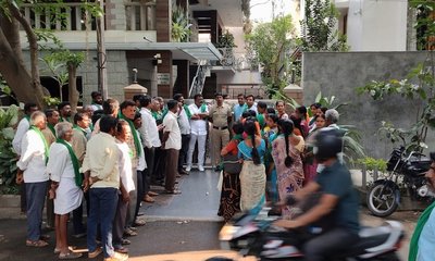 ಕೆಐಎಡಿಬಿ ವಿರುದ್ಧ ಹೋರಾಟ 51ನೇ ದಿನಕ್ಕೆ