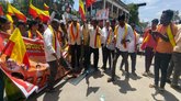 ಕಮಲ ಹಾಸನ್ ಕ್ಷಮಾಪಣೆಗೆ ಆಗ್ರಹಿಸಿ ಬೃಹತ್ ಪ್ರತಿಭಟನೆ