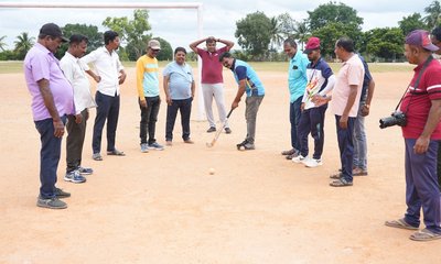 ಒತ್ತಡದ ಬದುಕಿನಿಂದ ಹೊರಬಂದು ಆಟವಾಡಿ ನಲಿದ ಪತ್ರಕರ್ತರು