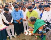 2 ಕೋಟಿ ವೆಚ್ಚದ ಸಿಸಿ ರಸ್ತೆ ಕಾಮಗಾರಿಗೆ ಚಾಲನೆ ನೀಡಿದ ಶಾಸಕ ಪದೀಪ್ ಈಶ್ವರ್