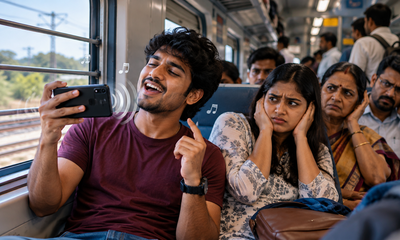 ರೈಲಿನಲ್ಲಿ ಜೋರಾಗಿ ಹಾಡು ಕೇಳಿದರೆ 1,000 ರೂಪಾಯಿ ದಂಡ
