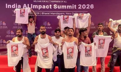 ಭಾರತ-ಯುಎಸ್ ಒಪ್ಪಂದದ ವಿರುದ್ಧ ಎಐ ಶೃಂಗಸಭೆಯಲ್ಲಿ ಗದ್ದಲ