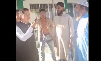 ಭಾರತ್ ಮಾತಾ ಕಿ ಜೈ  ಎನ್ನಲು ನಿರಾಕರಿಸಿದ ಧರ್ಮಗುರು