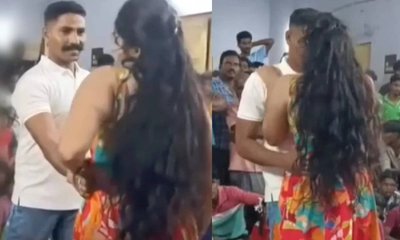 ಮಕ್ಕಳ ಎದುರೇ ಮಹಿಳೆಯ ಜೊತೆ ಅಶ್ಲೀಲ ನೃತ್ಯ- ವಿಡಿಯೊ ನೋಡಿ