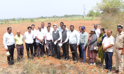 ಮಂಡ್ಯದಲ್ಲಿ ಎಆರ್‌ಎಐ ಪರೀಕ್ಷಾ ಕೇಂದ್ರ; ಅಧಿಕಾರಿಗಳಿಂದ ಜಾಗ ಪರಿಶೀಲನೆ