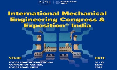 ASME IMECE ಇಂಡಿಯಾ 2025 ಗಾಗಿ ವಿಶಿಷ್ಟ ಜಾಗತಿಕ ಲೈನ್‌ಅಪ್ ಪ್ರಕಟ