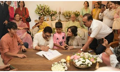 3ನೇ ಬಾರಿ ದಾಂಪತ್ಯ ಬದುಕಿಗೆ ಕಾಲಿಟ್ಟ ನಟ ಆಮಿರ್ ಖಾನ್; ಗೌರಿ ಜೊತೆ ಕಲ್ಯಾಣ