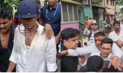ಅಭಿಷೇಕ್ ಬ್ಯಾನರ್ಜಿ ಮೇಲೆ ಮೊಟ್ಟೆ, ಕಲ್ಲು ಎಸೆದ ಉದ್ರಿಕ್ತ ಗುಂಪು