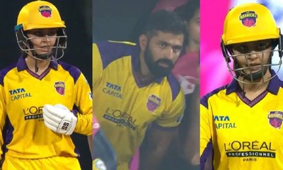 ಹರ್ಲೀನ್‌ರನ್ನು ರಿಟೈರ್ಡ್ ಔಟ್ ಮಾಡಿದ ಕೋಚ್‌; ನೆಟ್ಟಿಗರ ತರಾಟೆ