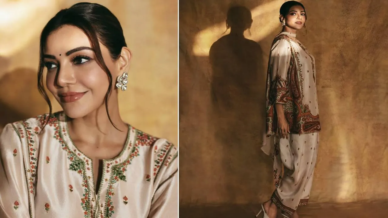 Star Fashion 2026: ಕಾಜಲ್‌ ಅಗರ್ವಾಲ್‌ಗೆ ರಾಯಲ್‌ ಲುಕ್‌ ನೀಡಿದ ಫಾರ್ಶಿ ಸಲ್ವಾರ್‌ ಸೂಟ್‌ - Image 1
