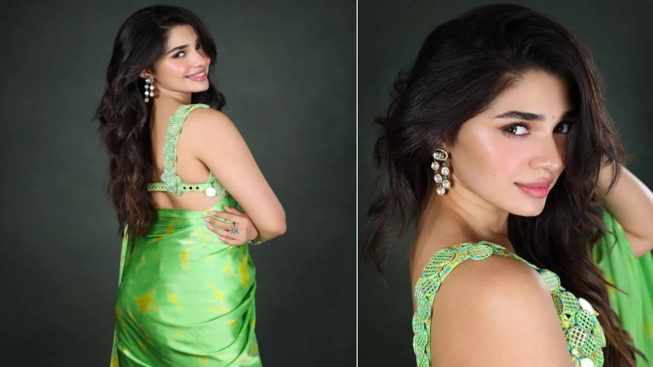 Star Fashion 2026: ಮನಸೂರೆಗೊಂಡ ಕೃತಿ ಶೆಟ್ಟಿ ಟೈ- ಡೈ ಸ್ಯಾಟೀನ್‌ ಸೀರೆ - Image 1