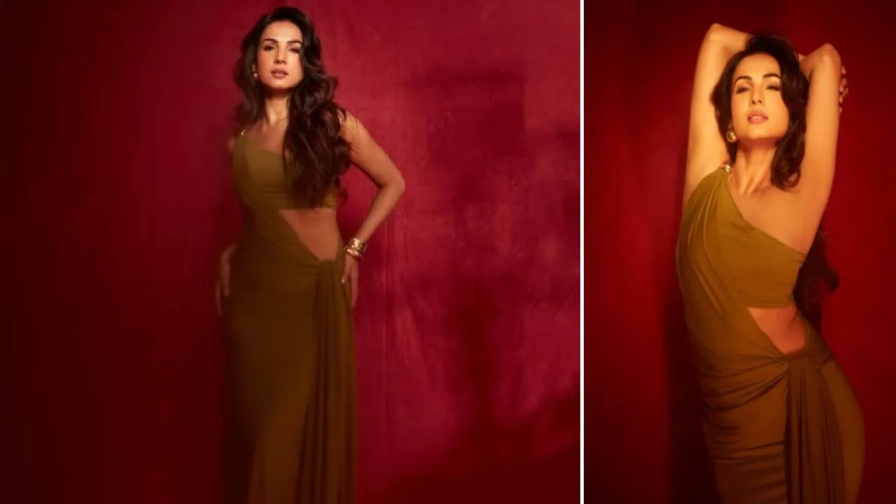 Star Fashion 2026: ಸೋನಾಲ್‌ ಚೌಹಾನ್‌ ಕಟೌಟ್‌ ಮ್ಯಾಕ್ಸಿ ಡ್ರೆಸ್‌ ಹಂಗಾಮ - Image 1