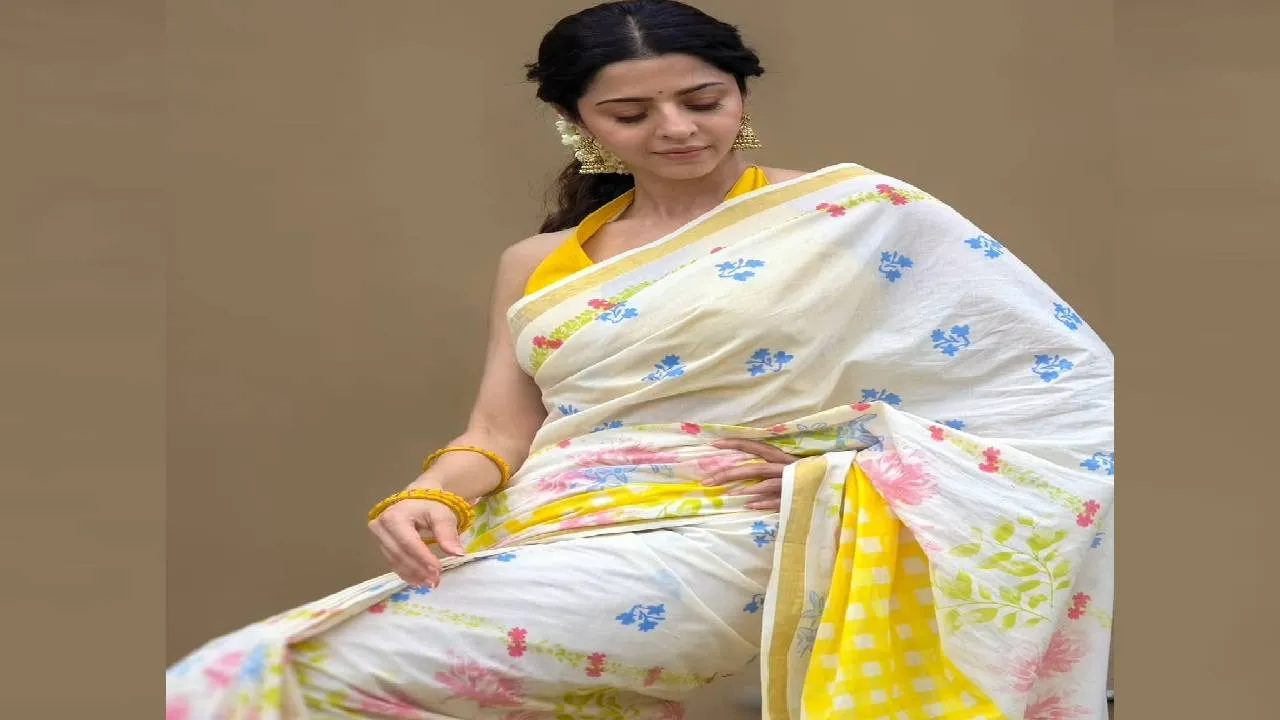 Star Saree Fashion 2026: ಕಾಟನ್‌ ಸೀರೆ ಪ್ರಿಯರನ್ನು ಸೆಳೆದ ನಟಿ ವೇದಿಕಾ ಉಟ್ಟ ಕಸವು ಸೀರೆ - Image 2