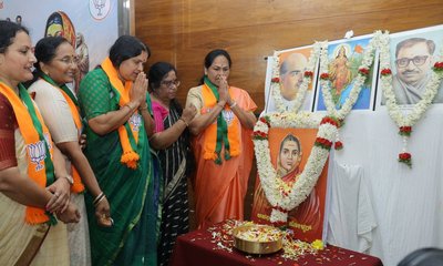ಅಹಲ್ಯಾಬಾಯಿ ಹೋಳ್ಕರ್ ಪ್ರೇರಕಶಕ್ತಿ: ಸಚಿವೆ ಶೋಭಾ ಕರಂದ್ಲಾಜೆ