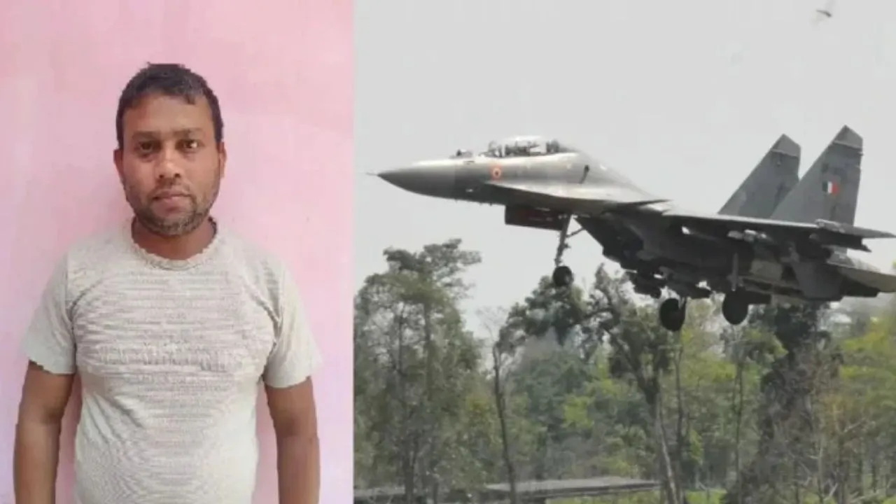 ಪಾಕಿಸ್ತಾನ ಪರ ಬೇಹುಗಾರಿಕೆ ನಡೆಸುತ್ತಿದ್ದ ವಾಯುಪಡೆಯ ಸಿಬ್ಬಂದಿ ಅರೆಸ್ಟ್‌