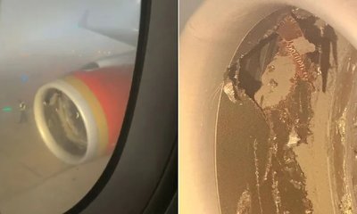 ಏರ್‌ ಇಂಡಿಯಾ ವಿಮಾನದಲ್ಲಿ ಎಂಜಿನ್‌ನಲ್ಲಿ ದೋಷ!