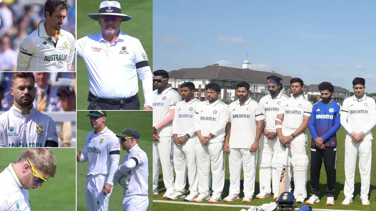 Ahmedabad Plane Crash: ಟೆಸ್ಟ್‌ ಫೈನಲ್, ಭಾರತ ಅಭ್ಯಾಸ ಪಂದ್ಯದ ವೇಳೆ ಸಂತಾಪ