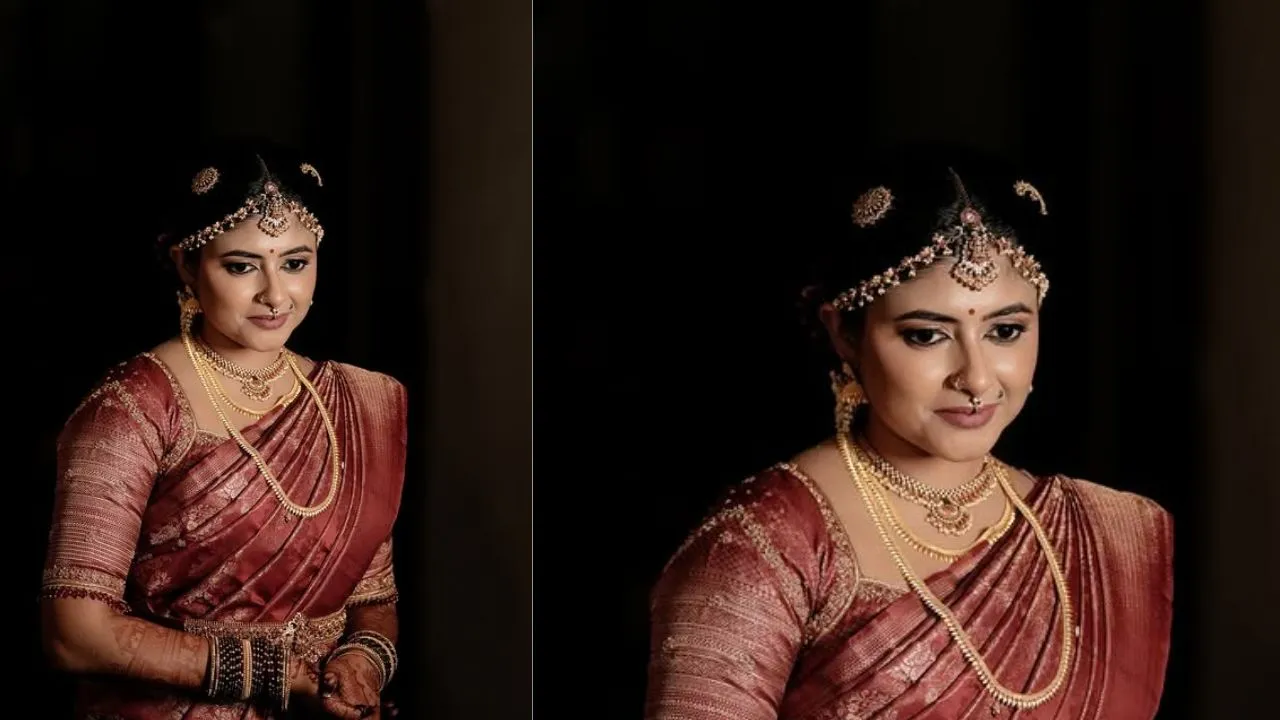 Aishwarya Rangarajan: ವೈವಾಹಿಕ ಜೀವನಕ್ಕೆ ಕಾಲಿಟ್ಟ ಗಾಯಕಿ ಐಶ್ವರ್ಯ ರಂಗರಾಜನ್;  ಫೋಟೋಸ್‌ ವೈರಲ್‌ - Image 6