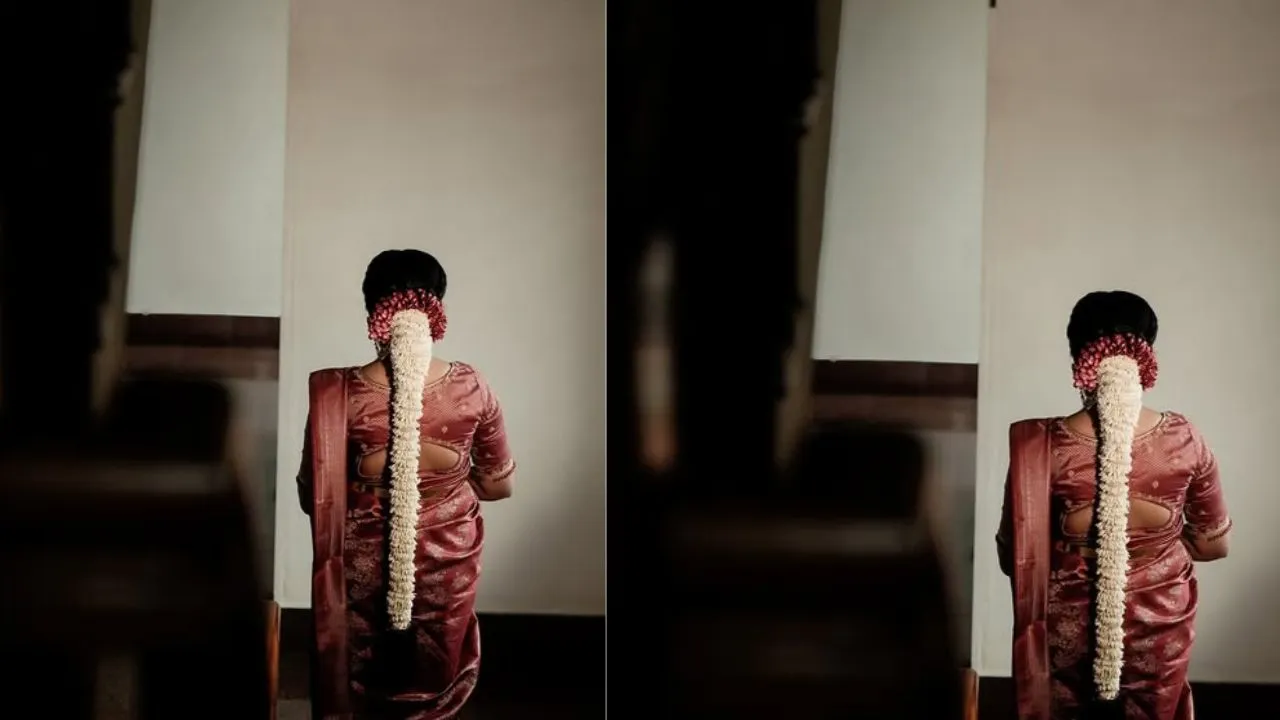 Aishwarya Rangarajan: ವೈವಾಹಿಕ ಜೀವನಕ್ಕೆ ಕಾಲಿಟ್ಟ ಗಾಯಕಿ ಐಶ್ವರ್ಯ ರಂಗರಾಜನ್;  ಫೋಟೋಸ್‌ ವೈರಲ್‌ - Image 7