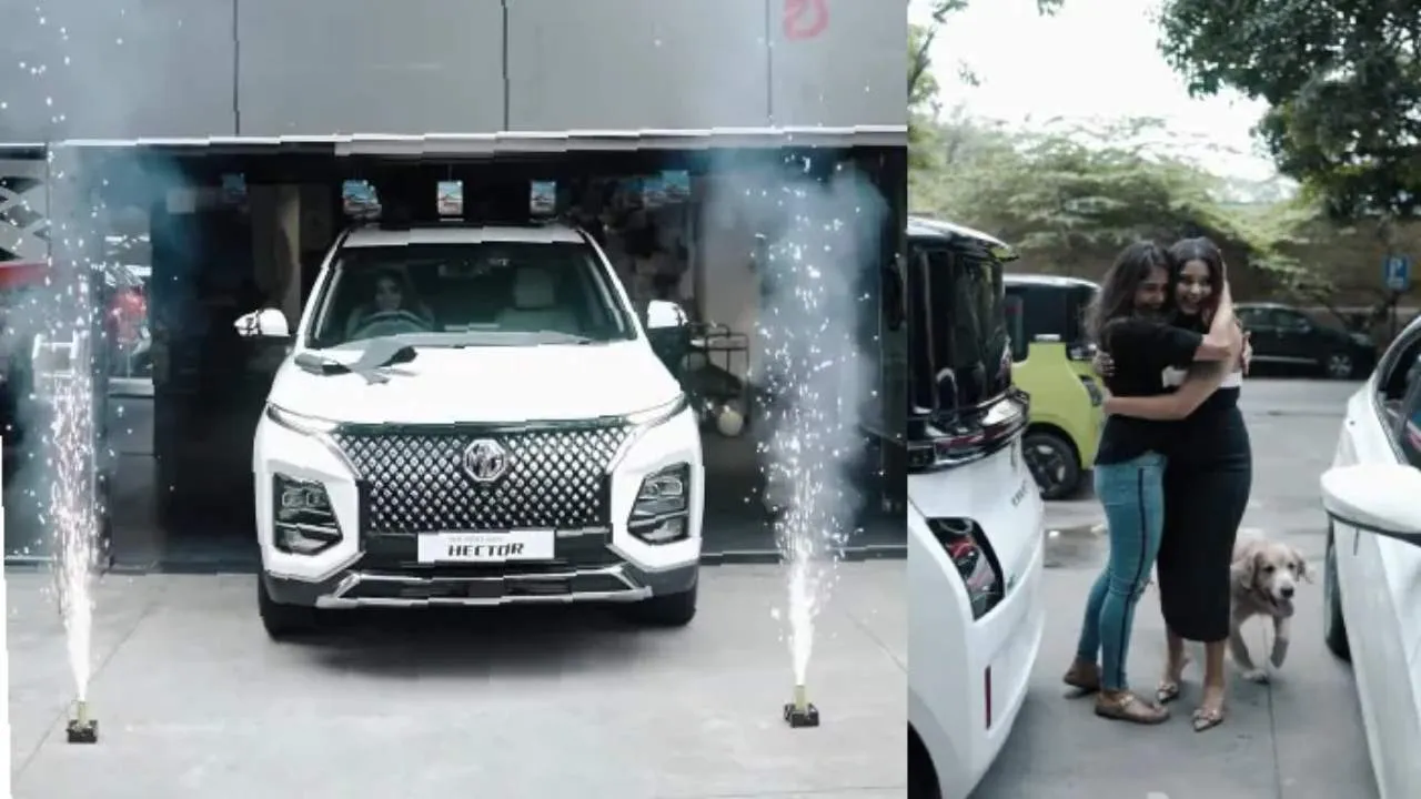 Aishwarya Shindogi: ಐಶ್ವರ್ಯಾ ಸಿಂಧೋಗಿ ಖರೀದಿಸಿದ ಹೊಸ ಕಾರು ಹೇಗಿದೆ?: ಇದರ ಬೆಲೆ ಎಷ್ಟು ಗೊತ್ತೇ? - Image 4