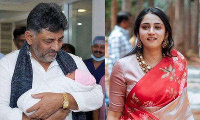 ಹೆಣ್ಣು ಮಗುವಿಗೆ ಜನ್ಮ ನೀಡಿದ ಡಿ.ಕೆ. ಶಿವಕುಮಾರ್​ ಪುತ್ರಿ ಐಶ್ವರ್ಯ ಹೆಗ್ಡೆ