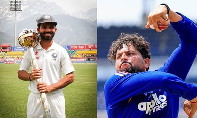 ಔಟ್‌ ಆಫ್‌ ಫಾರ್ಮ್‌ ಕುಲ್ದೀಪ್‌ ಯಾದವ್‌ಗೆ ಅಜಿಂಕ್ಯ ರಹಾನೆ ಬೆಂಬಲ!