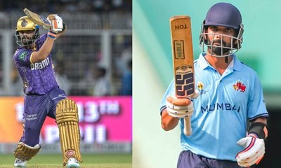 56 ಎಸೆತಗಳಲ್ಲಿ 95 ರನ್‌ ಸಿಡಿಸಿದ ಅಜಿಂಕ್ಯ ರಹಾನೆ!