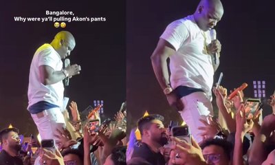 ಬೆಂಗಳೂರಿನಲ್ಲಿ ಸ್ಟೇಜ್‌ ಮೇಲೆಯೇ ಸಿಂಗರ್‌ ಪ್ಯಾಂಟ್‌ ಎಳೆದ ಫ್ಯಾನ್ಸ್‌!