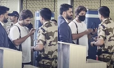 ಏರ್‌ಪೋರ್ಟ್‌ನಲ್ಲಿ ಮಾಸ್ಕ್ ತೆಗೆಯಲು ಒಪ್ಪದ ನಟ ಅಲ್ಲು ಅರ್ಜುನ್